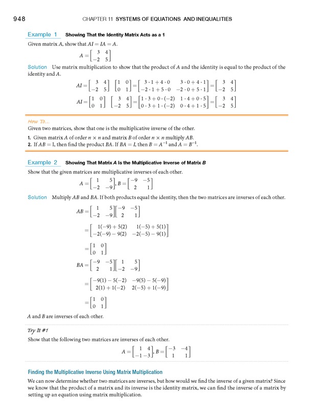 Algebra and Trigonometry - Front Matter 966